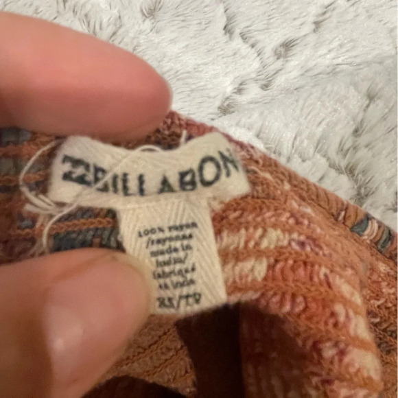 Billabong size xs off shoulder floral shirt - Picture 10 of 10